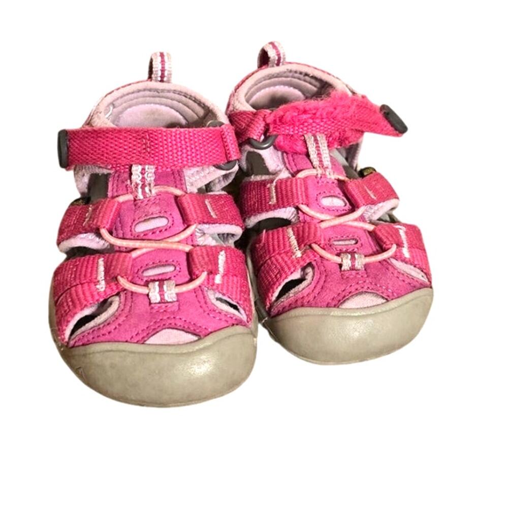 KEEN Toddler Girl Size 5 pink Newport H2 Water Sport Sandals Outdoors Slip On